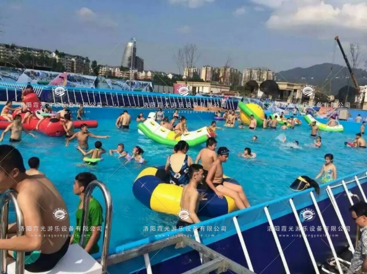 张家川支架泳池
